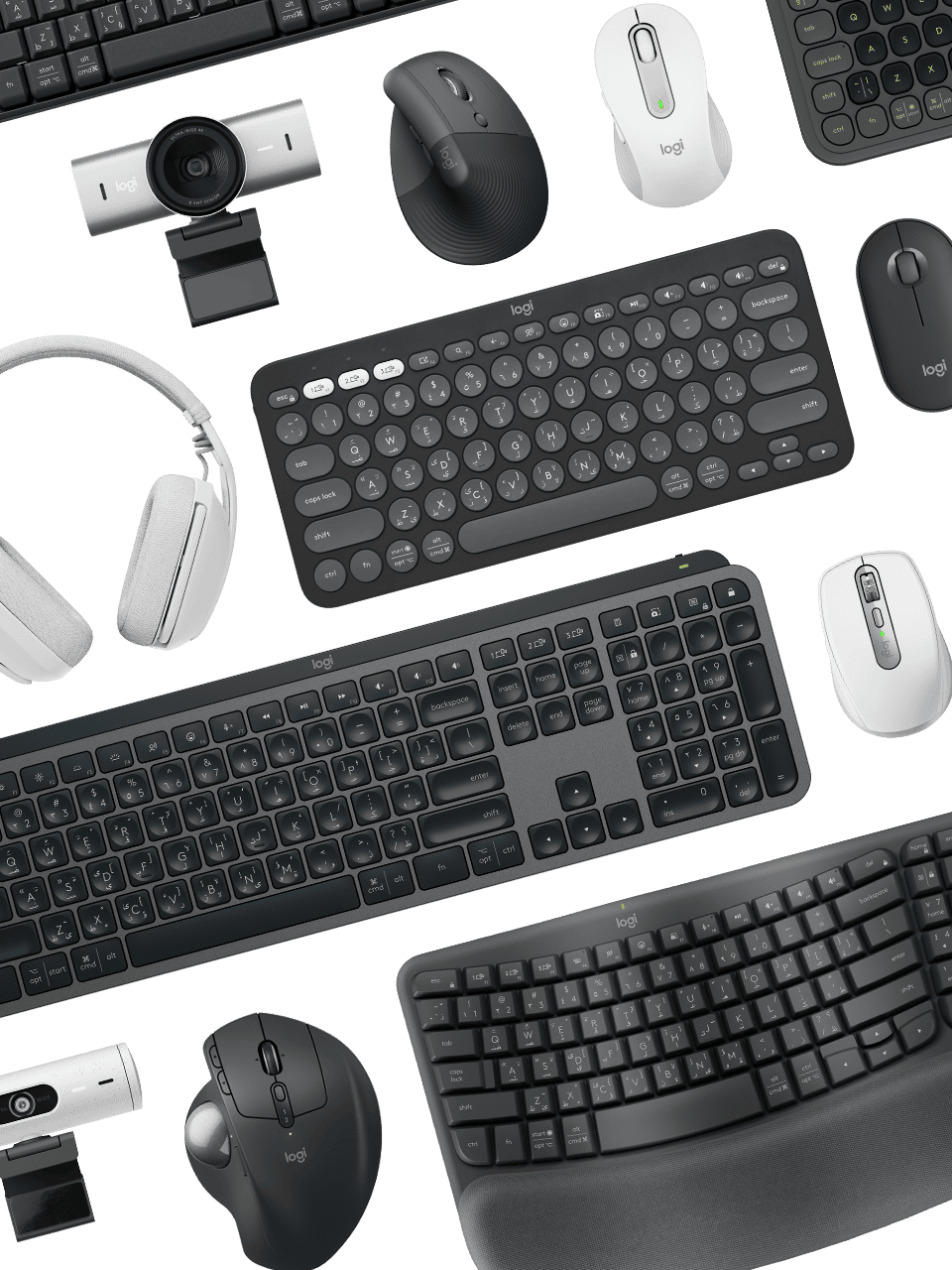 Logitech devices